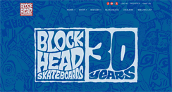 Desktop Screenshot of blockheadskateboards.com